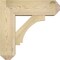 Ekena Millwork Imperial Craftsman Rough Sawn Bracket w/ Offset Brace, Douglas Fir, 8"W x 24"D x 24"H BKT0806X24X24IMP04RDF - alternate 2